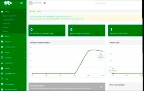 screenshot of Rhino Nonprofit
